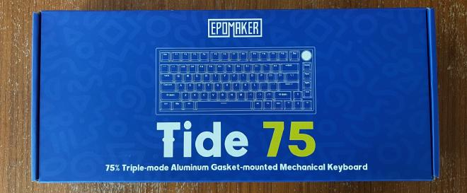 Epomaker Tide75 Keyboard Box